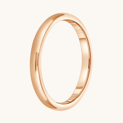 2mm Gold Band - Happy Jewelers Fine Jewelry Lifetime Warranty