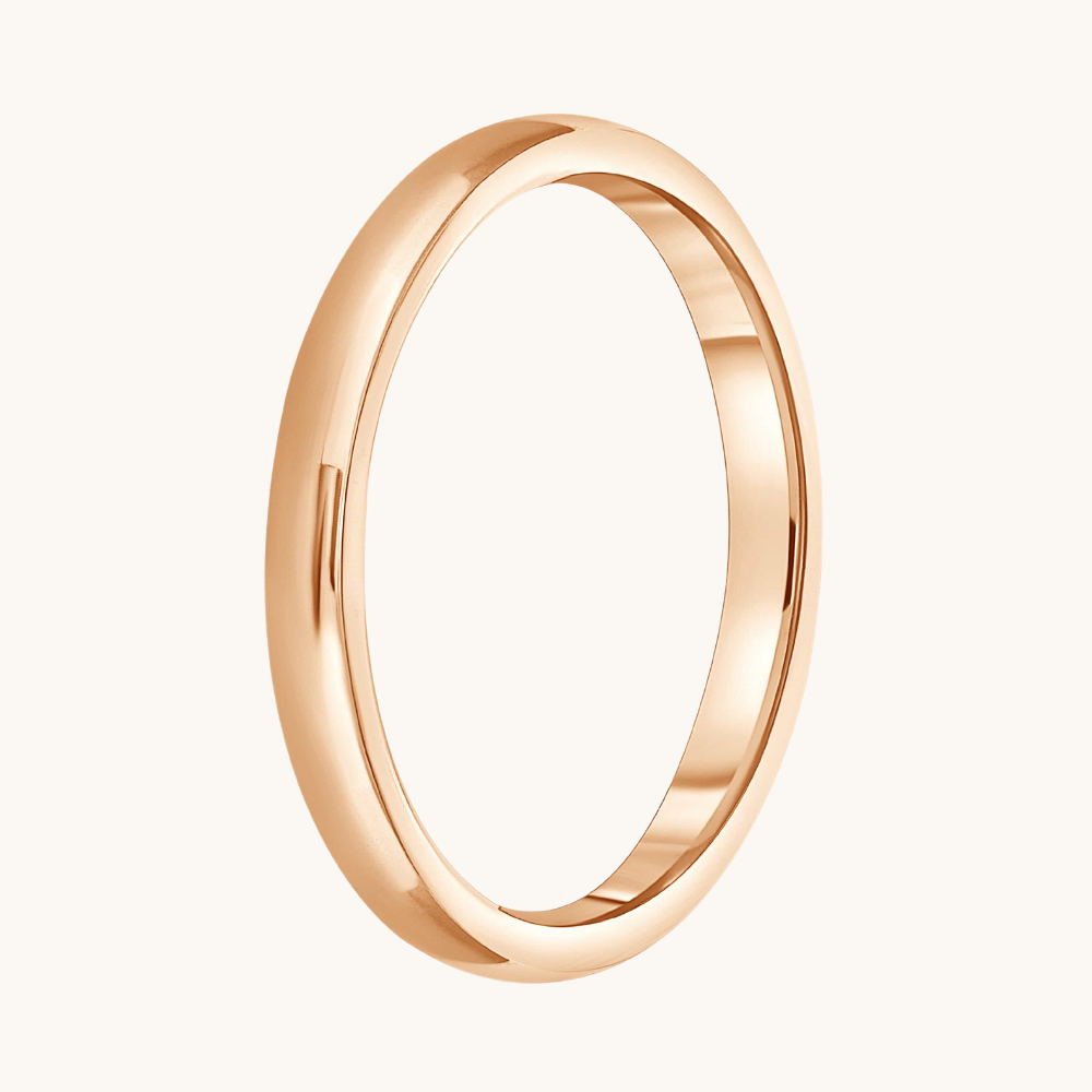 2mm Gold Band