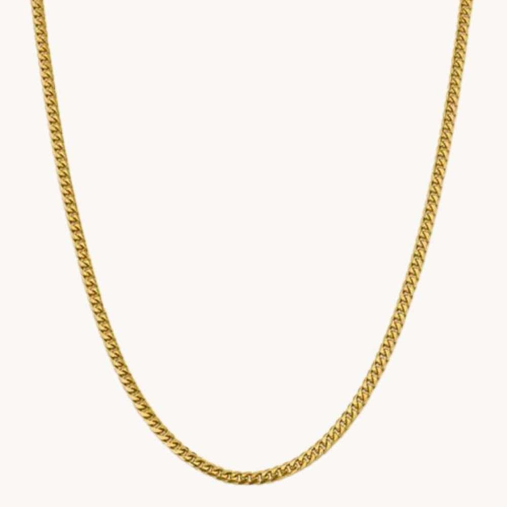 3.5mm Miami Cuban Chain Necklace