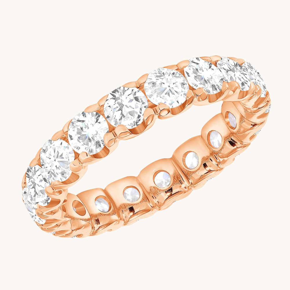 3.7mm Round Diamond Eternity Band