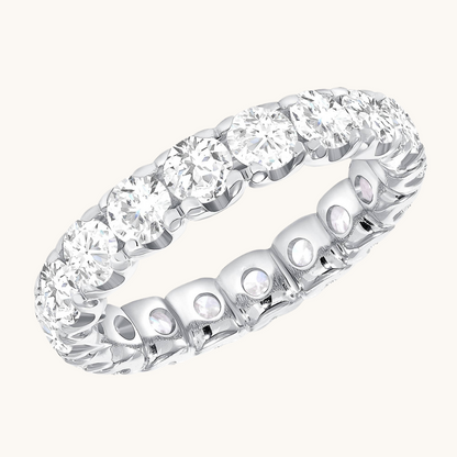 3.7mm Round Diamond Eternity Band - Happy Jewelers Fine Jewelry Lifetime Warranty