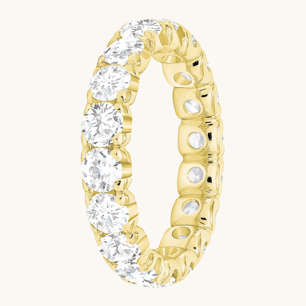 3.7mm Round Diamond Eternity Band