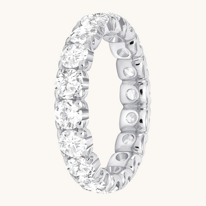 3.7mm Round Diamond Eternity Band - Happy Jewelers Fine Jewelry Lifetime Warranty
