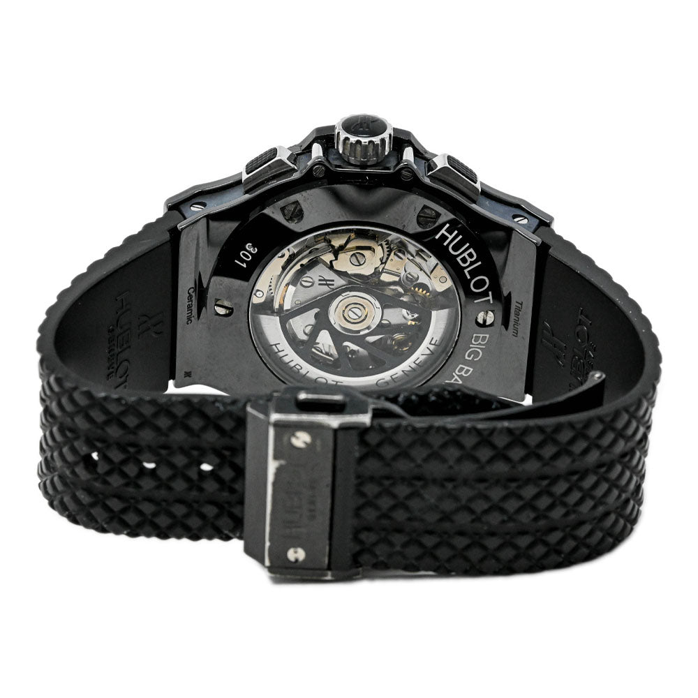 Hublot Men's Big Bang Black Magic Ceramic 44mm Black Dial Watch Reference #: 301.CX.130.RX - Happy Jewelers Fine Jewelry Lifetime Warranty