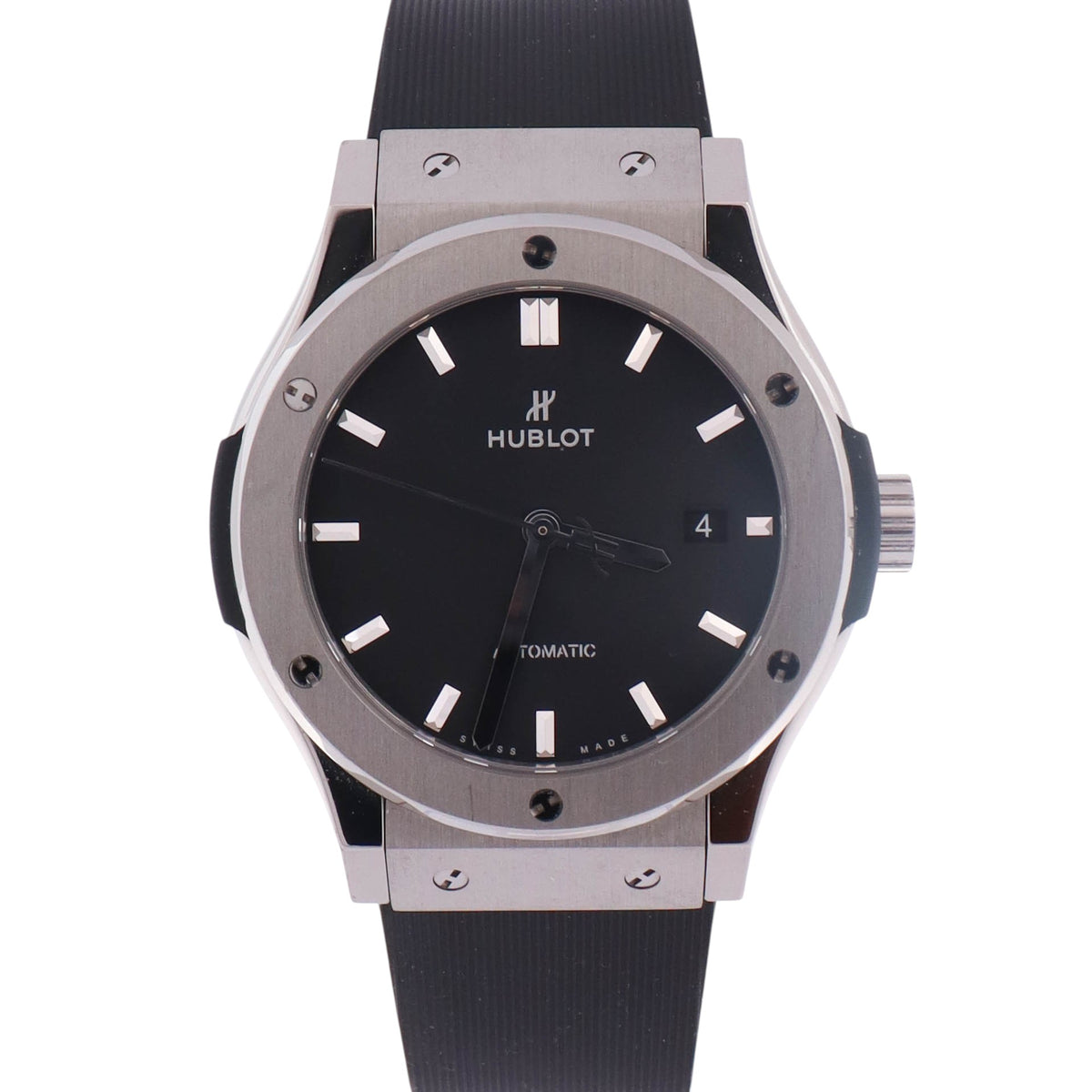 Hublot Classic Fusion 42mm Black Dial Watch Ref# 542.NX.1171.RX