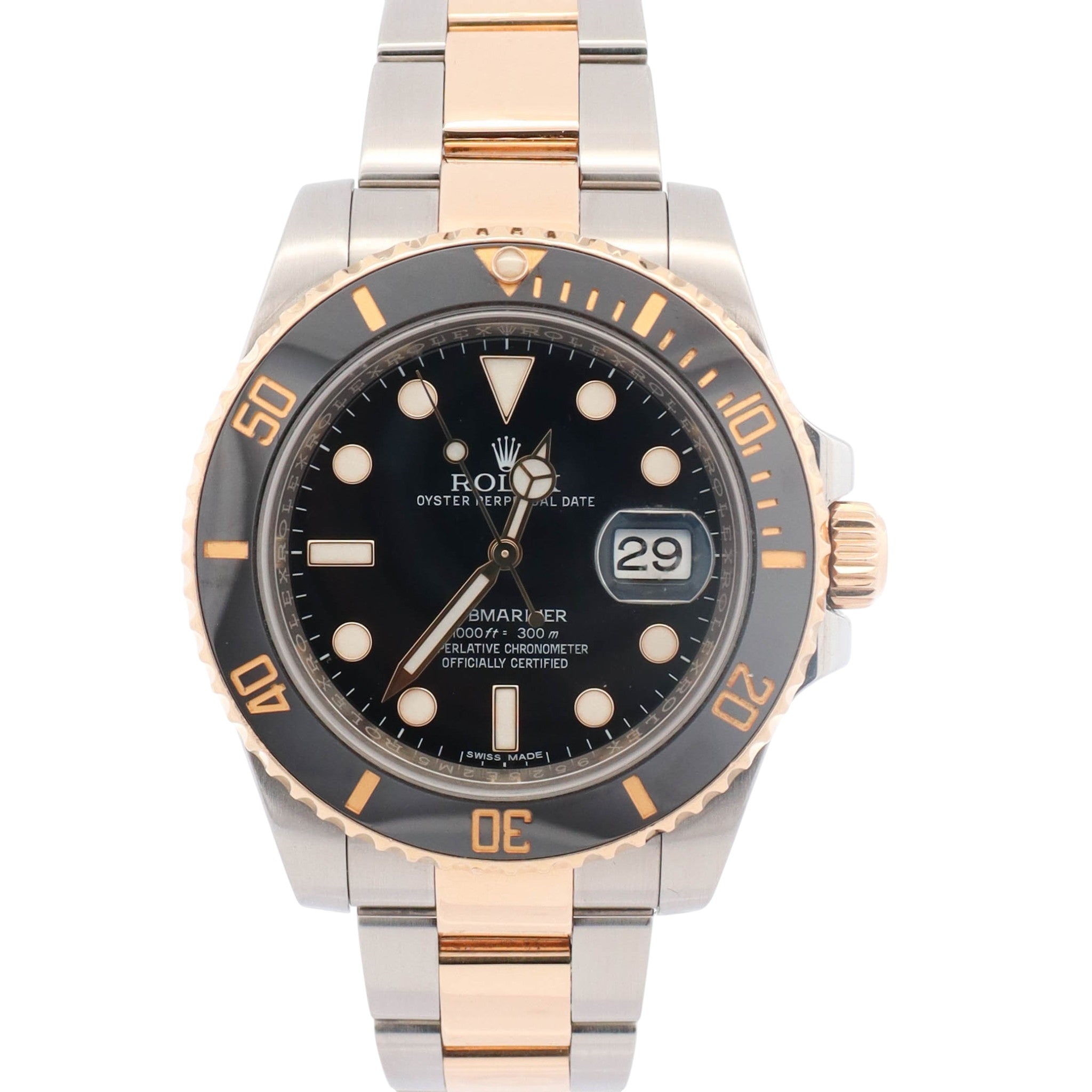 Rolex Submariner 40mm Black Dial Watch Ref# 116613LN – Happy Jewelers