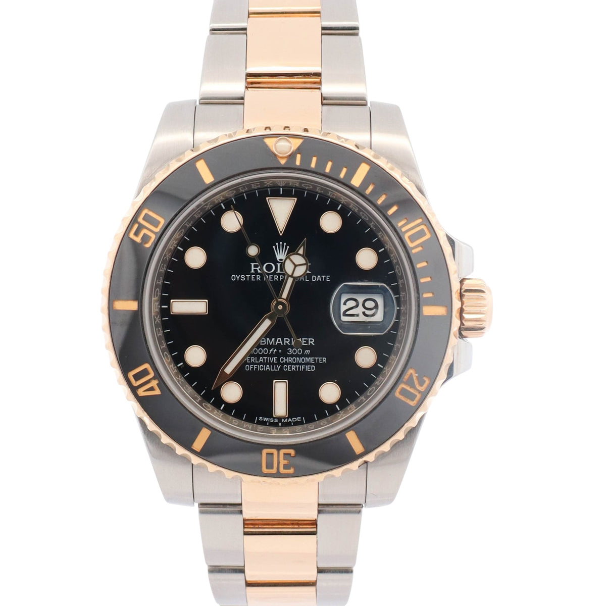 Rolex Submariner 40mm Black Dial Watch Ref# 116613LN