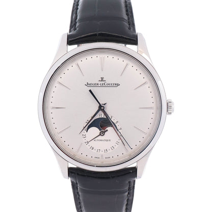Jaeger LeCoultre Master Ultra Thin 39mm Silver Dial Watch Ref# Q1368430