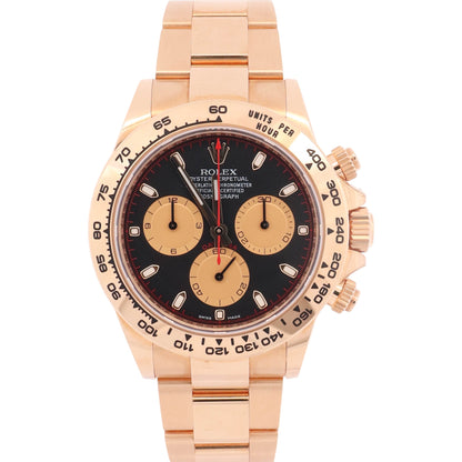 Rolex Daytona 40mm Black Dial Watch Ref# 116508