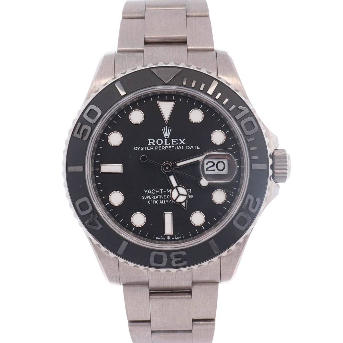 Rolex Yacht-Master 42mm Black Dial Watch Ref# 226627