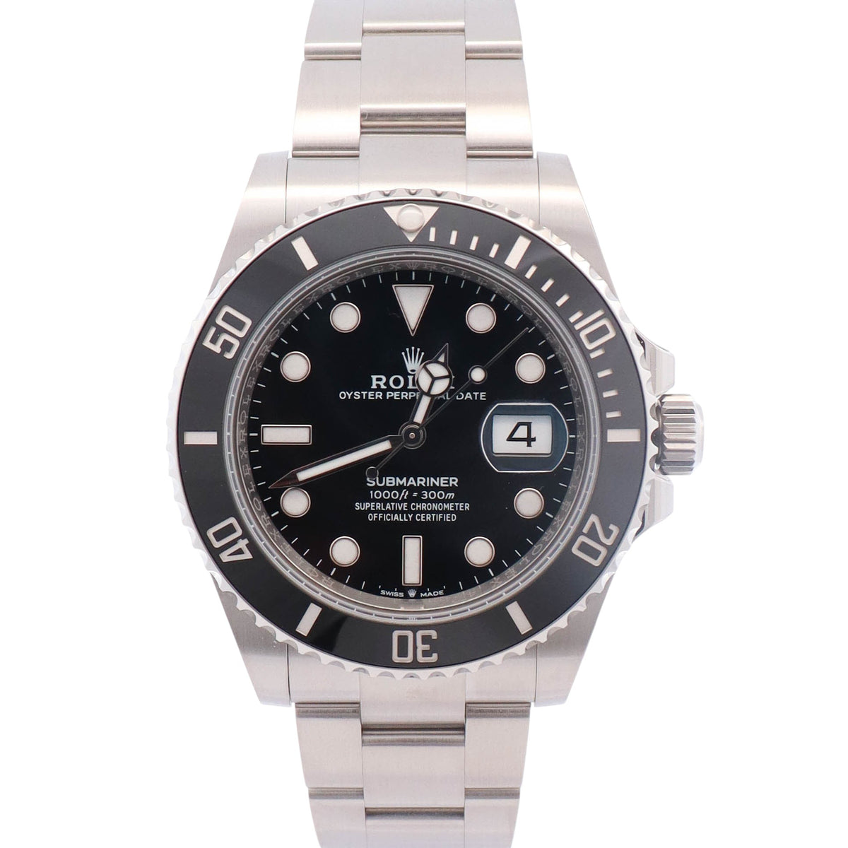 Rolex Submariner 41mm Black Dial Watch Ref# 126610LN