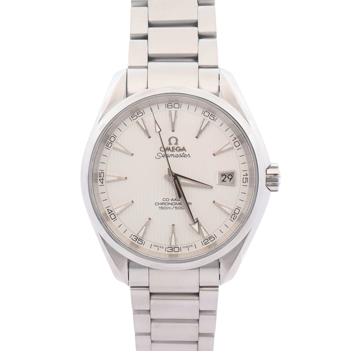 Omega Seamaster Aqua Terra 41mm White Dial Watch Ref# 231.10.42.21.02.001