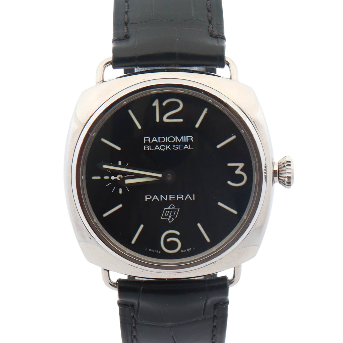 Panerai Radiomir 45mm Black Dial Watch Ref# PAM00380