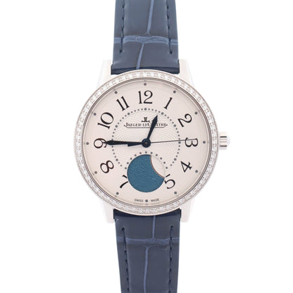 Jaeger-LeCoultre Rendez-Vous Moon Steel 34mm Silver Dial Watch Ref# Q3578420