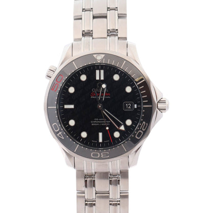 Omega Seamaster Diver 300m "007 Edition" Black 007 Dial Watch Ref: 312.30.41.20.01.005 - Happy Jewelers Fine Jewelry Lifetime Warranty