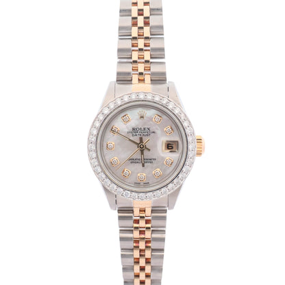 Rolex Datejust 26mm MOP Dial Watch Ref# 69173 - Happy Jewelers Fine Jewelry Lifetime Warranty