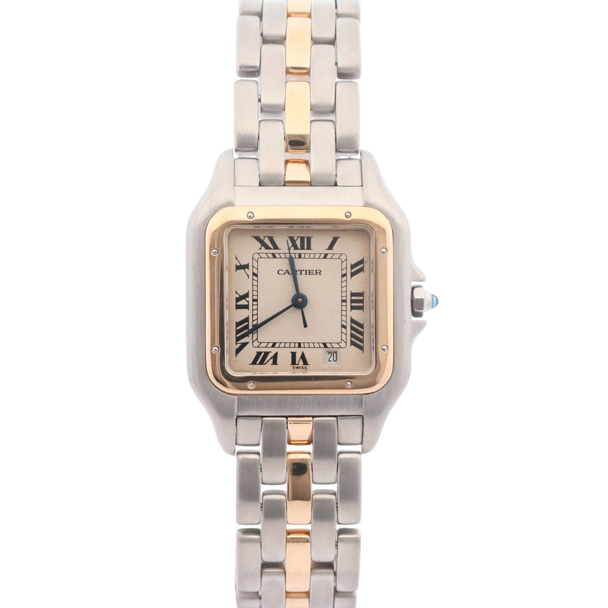 Cartier Panthere 27mm Ivory Roman Dial Watch Ref# 183949