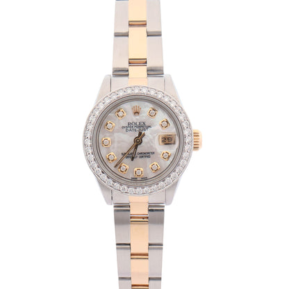 Rolex Datejust 26mm MOP Dial Watch Ref# 69173