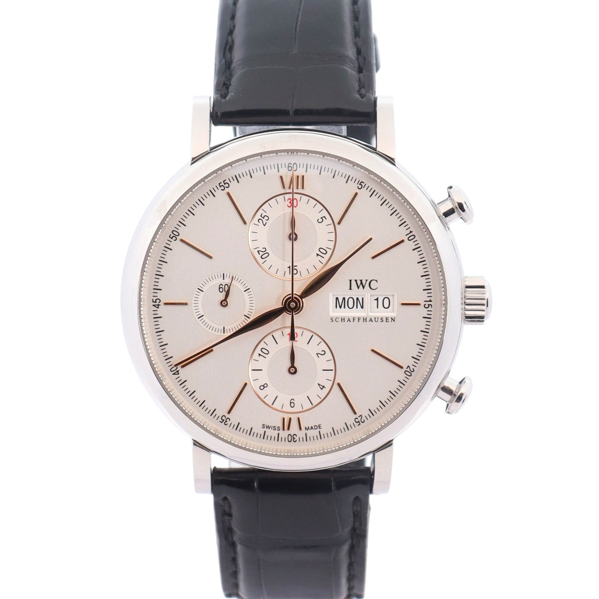 IWC Portofino 42mm Silver Dial Watch Ref# IW391022