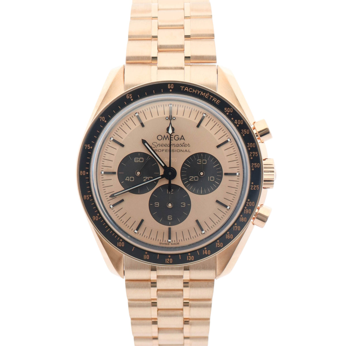 Omega Speedmaster 42mm Yellow Dial Watch Ref# 310.60.42.50.99.002 - Happy Jewelers Fine Jewelry Lifetime Warranty