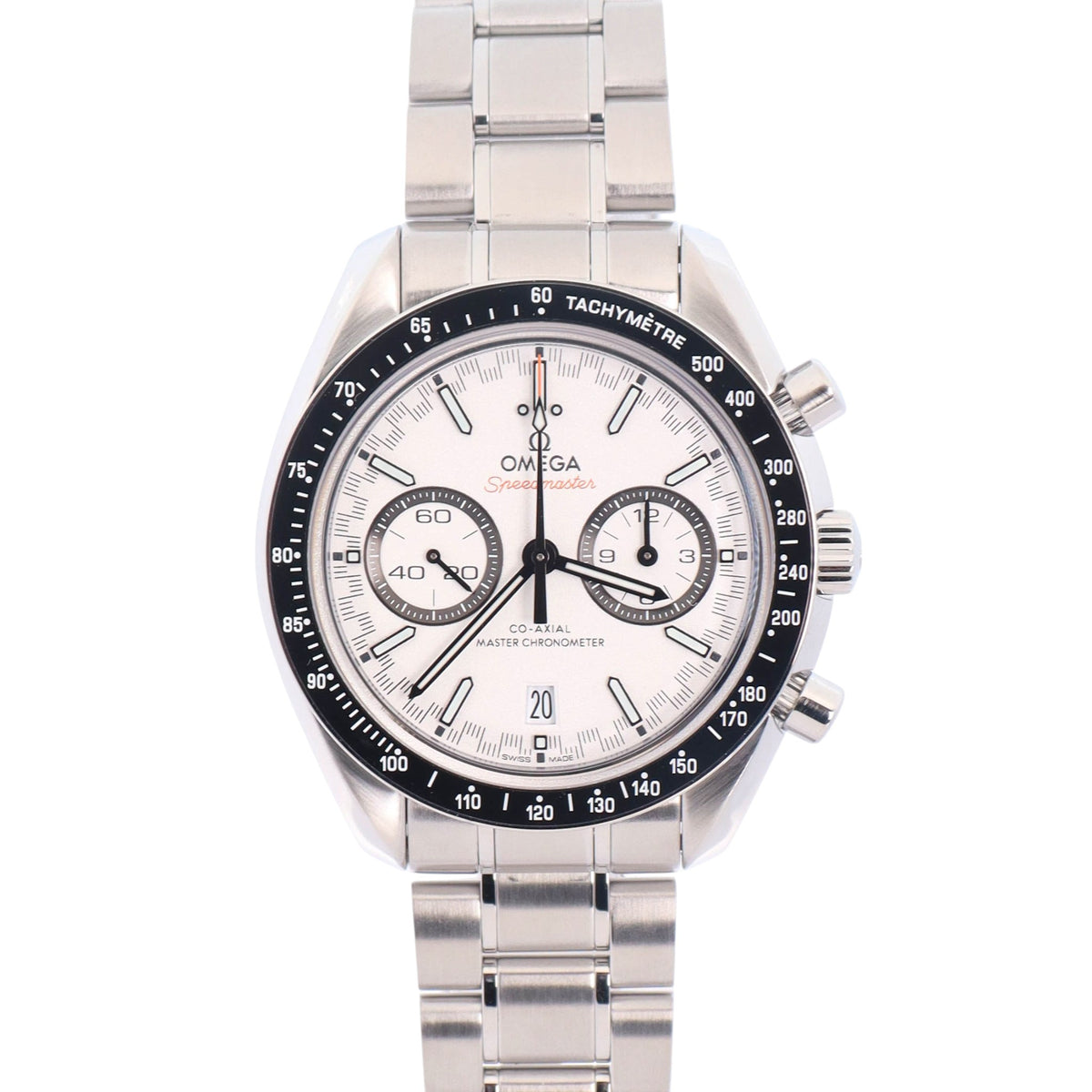 Omega Speedmaster Racing 44mm White Dial Watch Ref# 329.30.44.51.01.001
