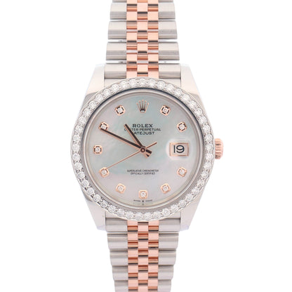 Rolex Datejust 41mm MOP Dial Watch Ref# 126331 - Happy Jewelers Fine Jewelry Lifetime Warranty