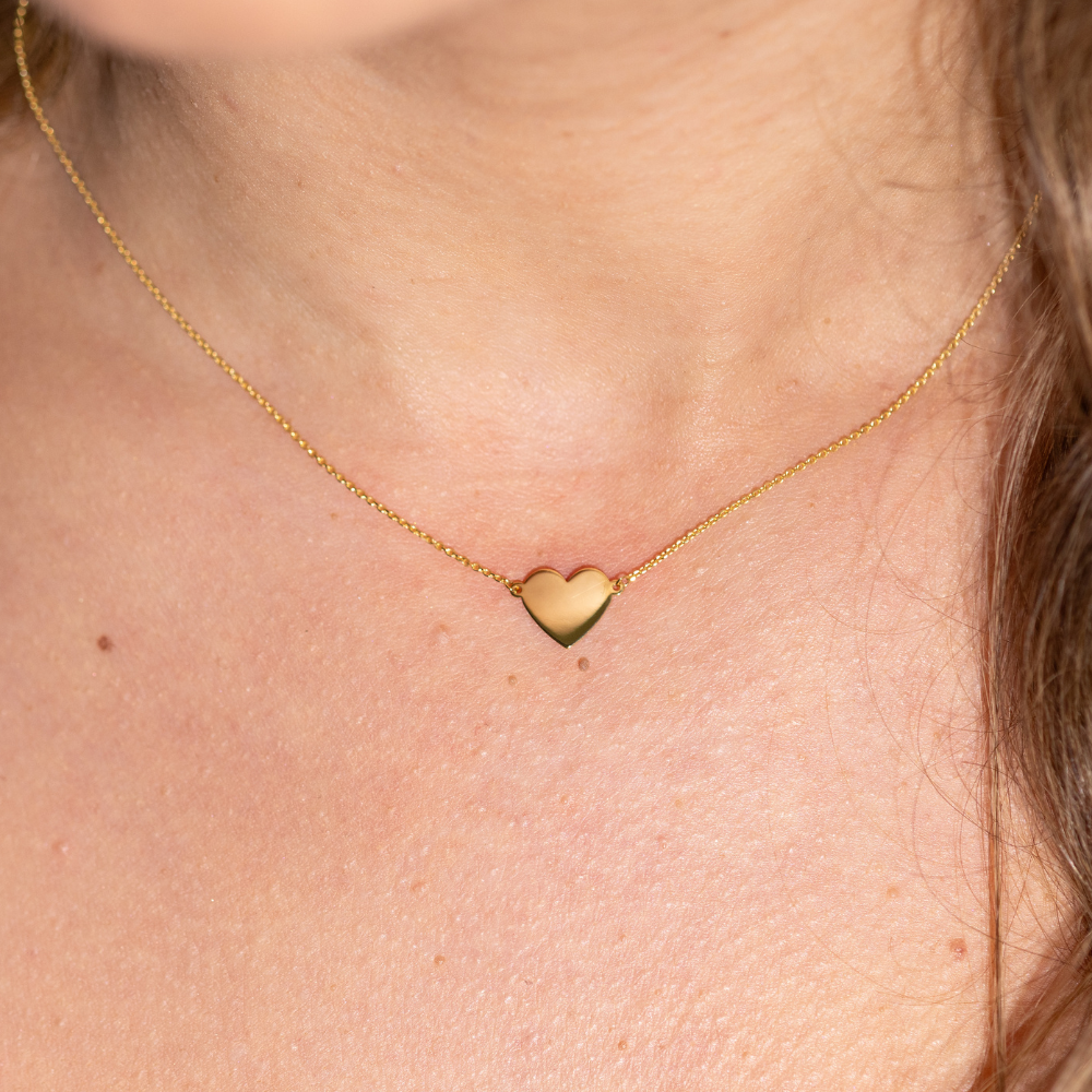 Engravable Small Heart Pendant - Happy Jewelers Fine Jewelry Lifetime Warranty