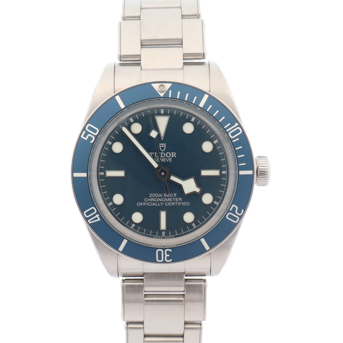 Tudor Black Bay 39mm Blue Dial Watch Ref# 79030B - Happy Jewelers Fine Jewelry Lifetime Warranty