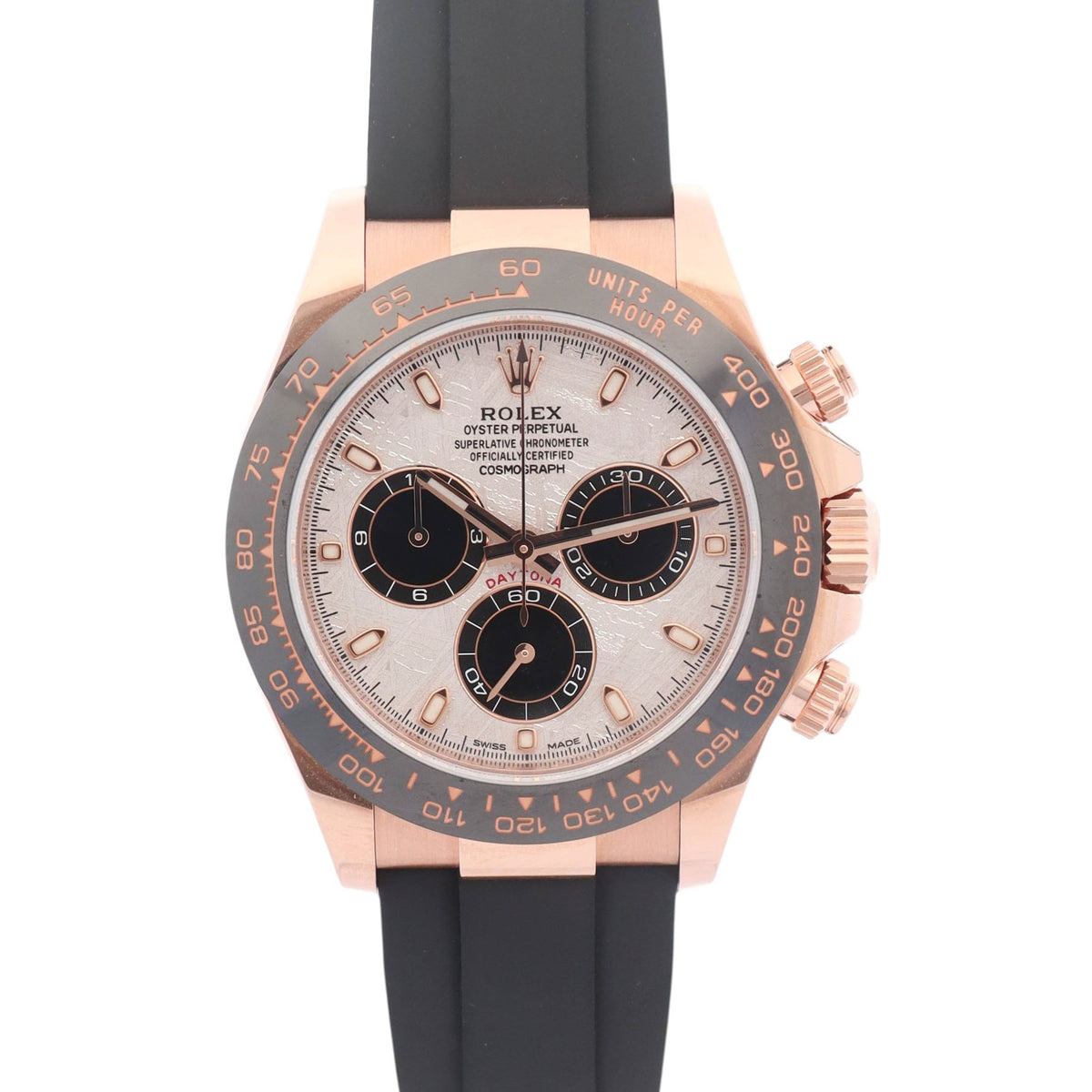 Rolex Daytona 40mm Meteorite Dial Watch Ref# 116515LN - Happy Jewelers Fine Jewelry Lifetime Warranty