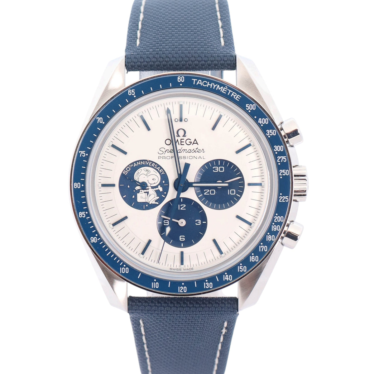 Omega Speedmaster 42mm White Dial Watch Ref# 310.32.42.50.02.001