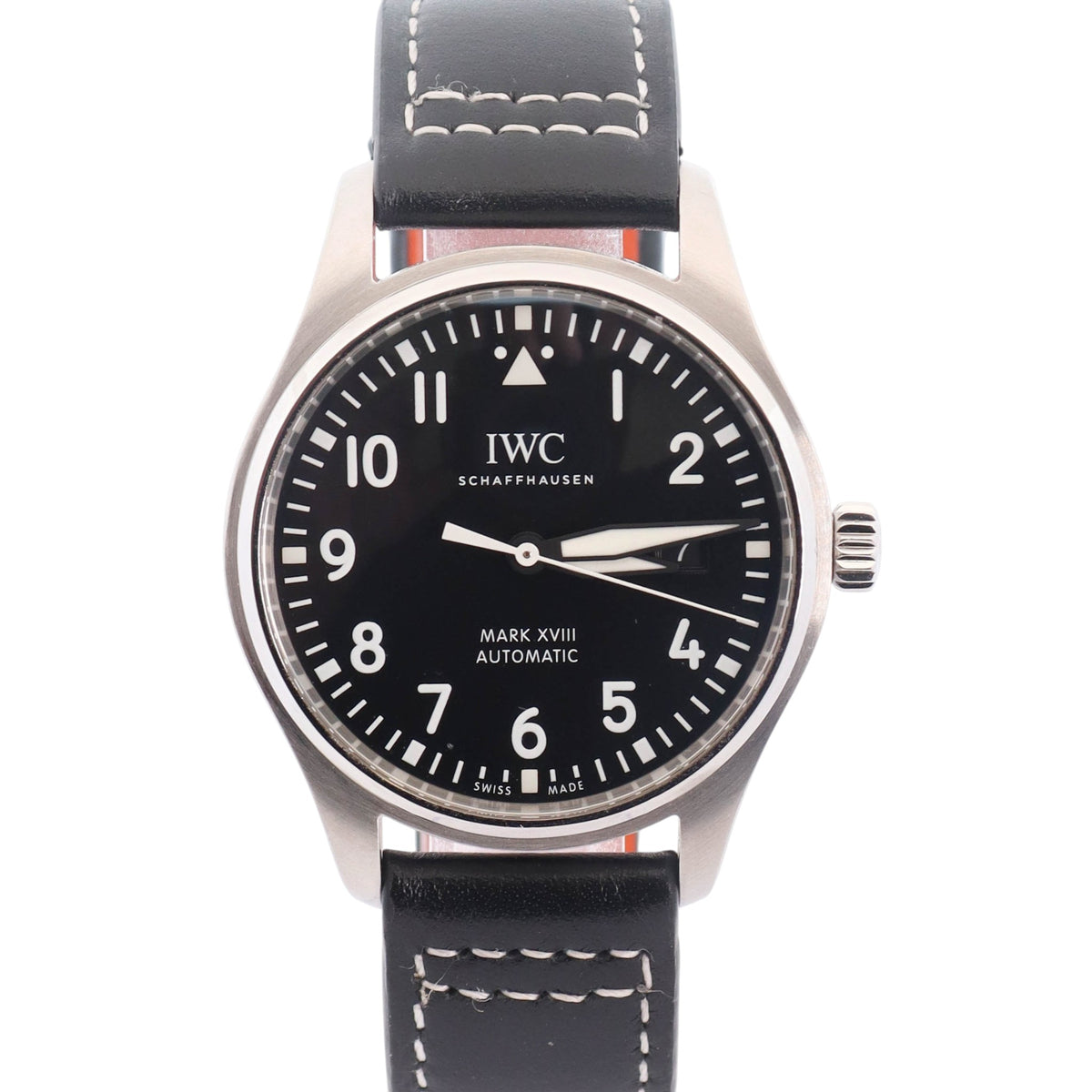 IWC Pilot's Watch Mark XVIII 40mm Black Dial Watch Ref# IW327001