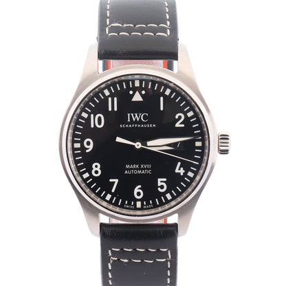 IWC Pilot's Watch Mark XVIII 40mm Black Dial Watch Ref# IW327001
