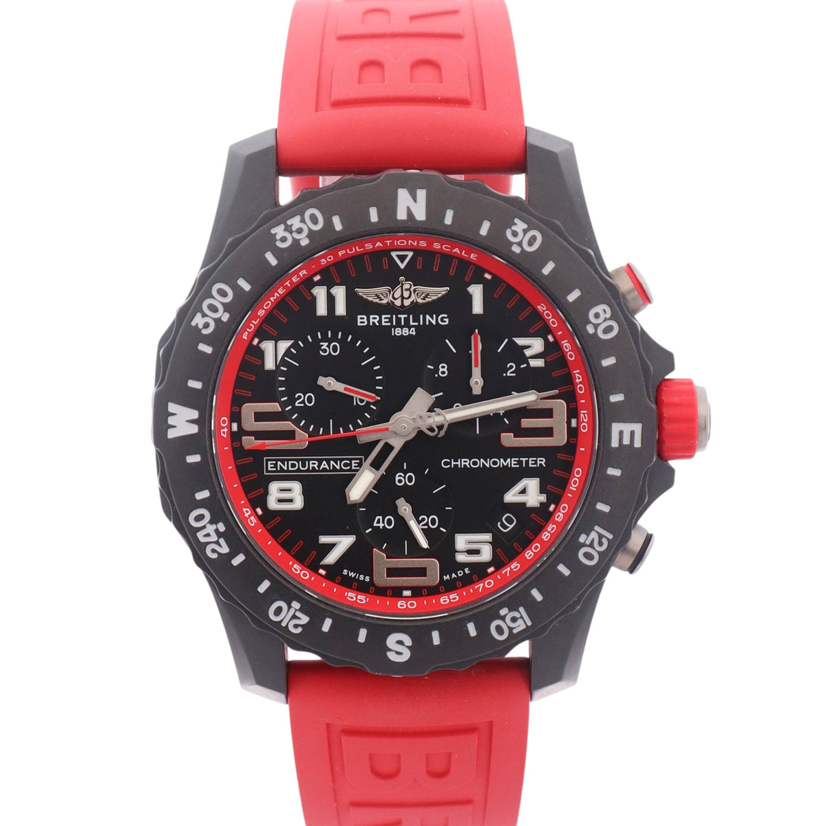 Breitling Endurance 44mm Black Dial Watch Ref# X82310