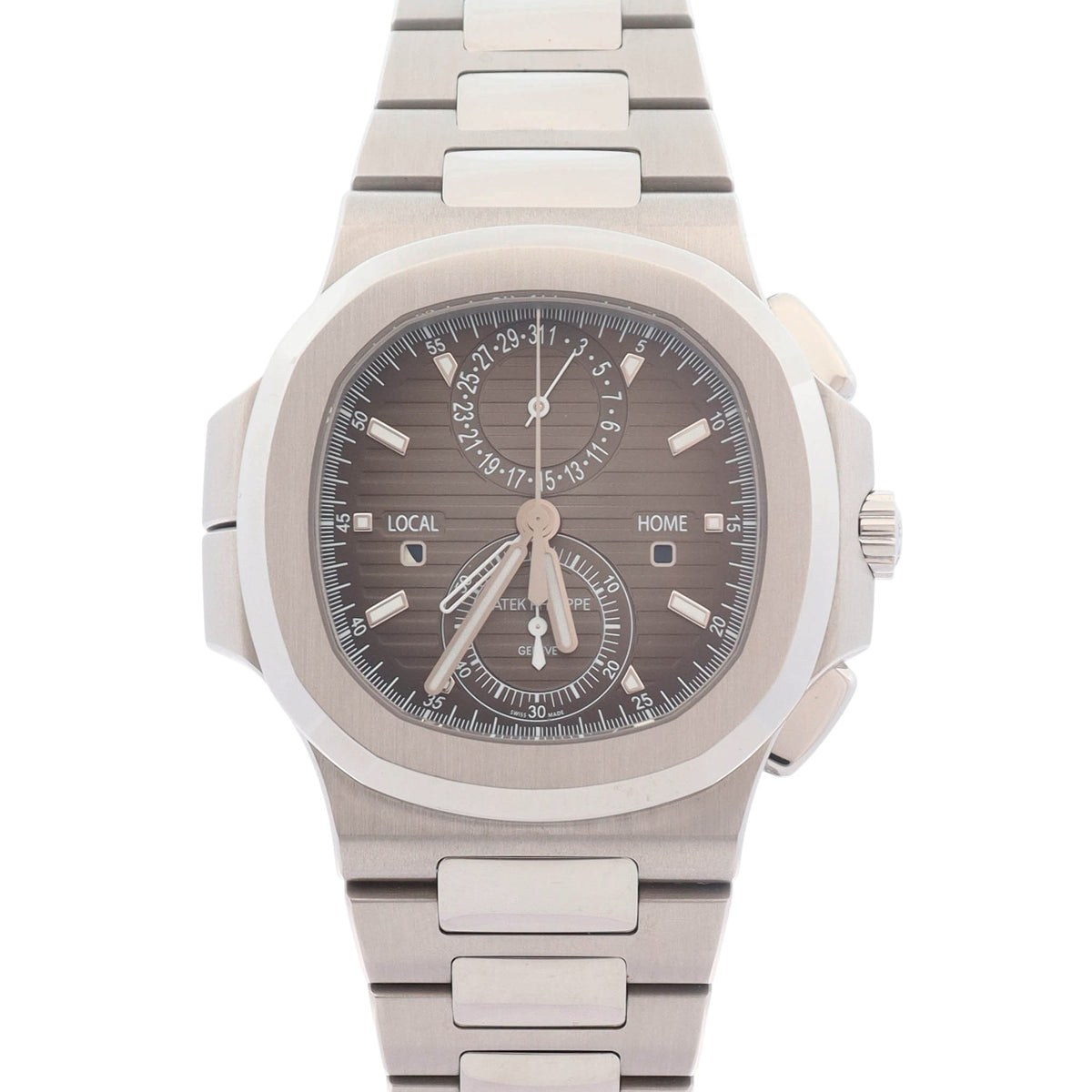 Patek Philippe Nautilus 40.5mm Grey Dial Watch Ref# 5990/1A-001 - Happy Jewelers Fine Jewelry Lifetime Warranty