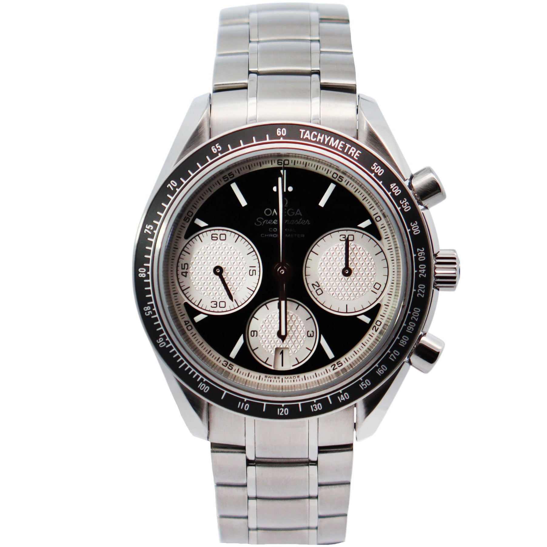 Omega Speedmaster 40mm Black Dial Watch Ref# 326.30.40.50.01.002 - Happy Jewelers Fine Jewelry Lifetime Warranty