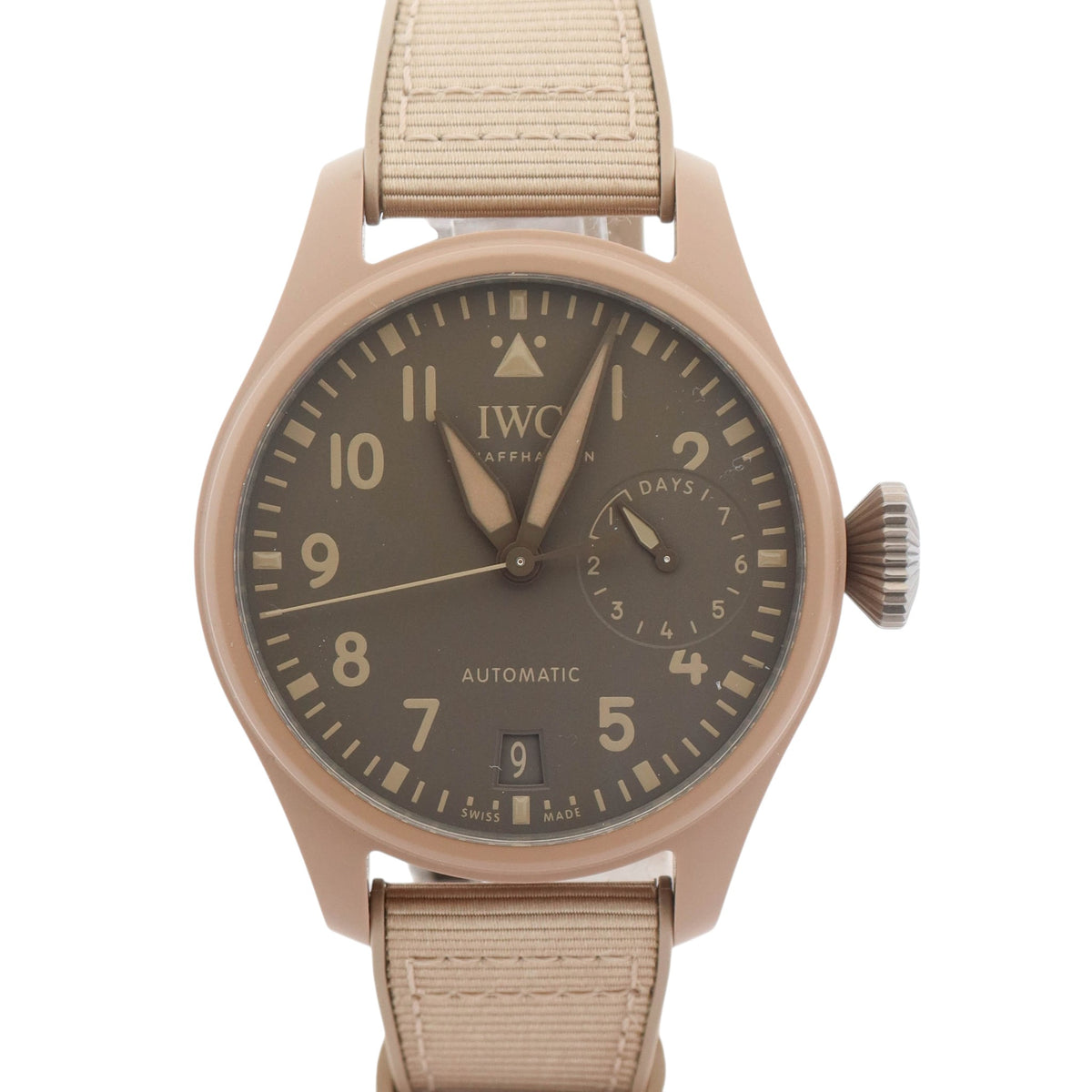 IWC Big Pilot 46mm Brown Dial Watch Ref# IW506003