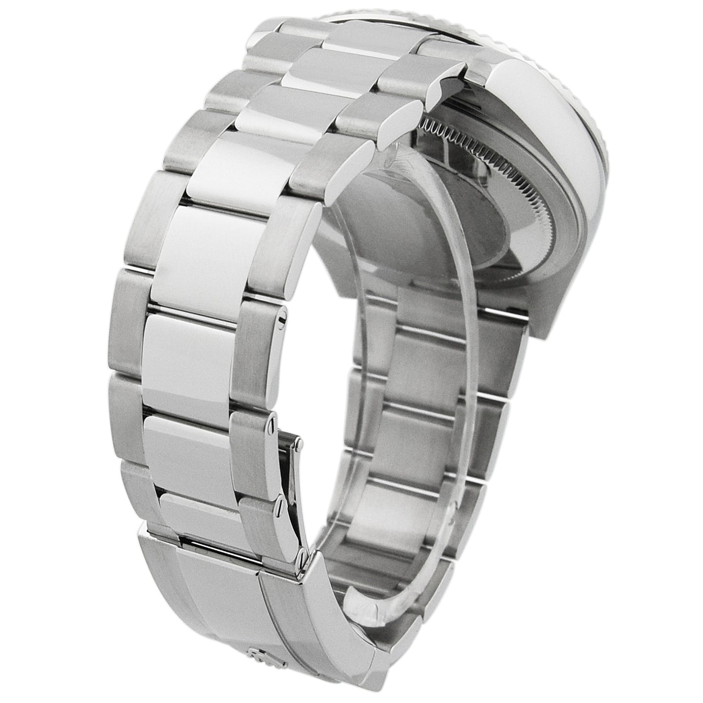 Rolex Sky-Dweller 42mm Stainless Steel Blue Stick Dial Watch Reference #: 326934 - Happy Jewelers Fine Jewelry Lifetime Warranty