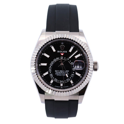 Rolex Sky-Dweller 42mm Black Dial Ref# 336239 - Happy Jewelers Fine Jewelry Lifetime Warranty