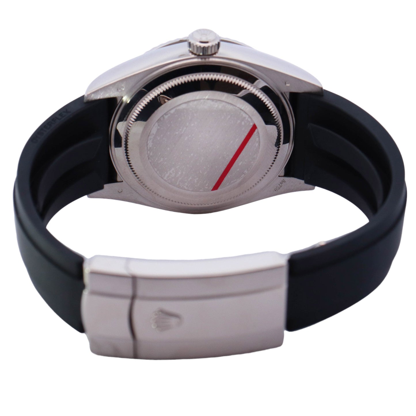 Rolex Sky Dweller White Gold 42mm Black Stick Dial Watch Reference #: 336239 - Happy Jewelers Fine Jewelry Lifetime Warranty