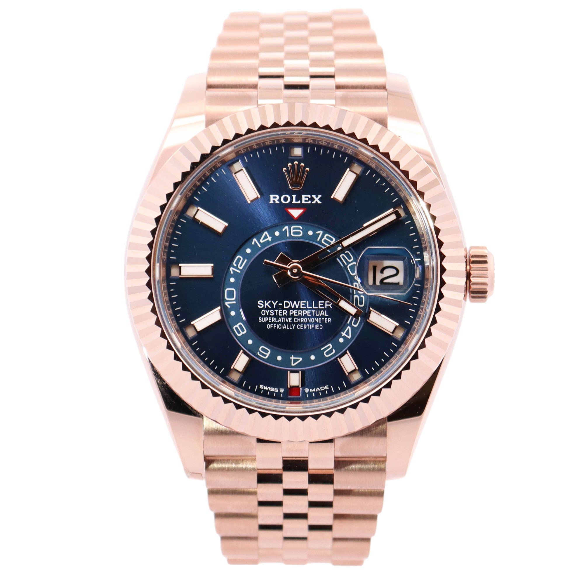 Rolex Sky-Dweller 42mm Blue Dial Watch Ref# 336935 - Happy Jewelers Fine Jewelry Lifetime Warranty