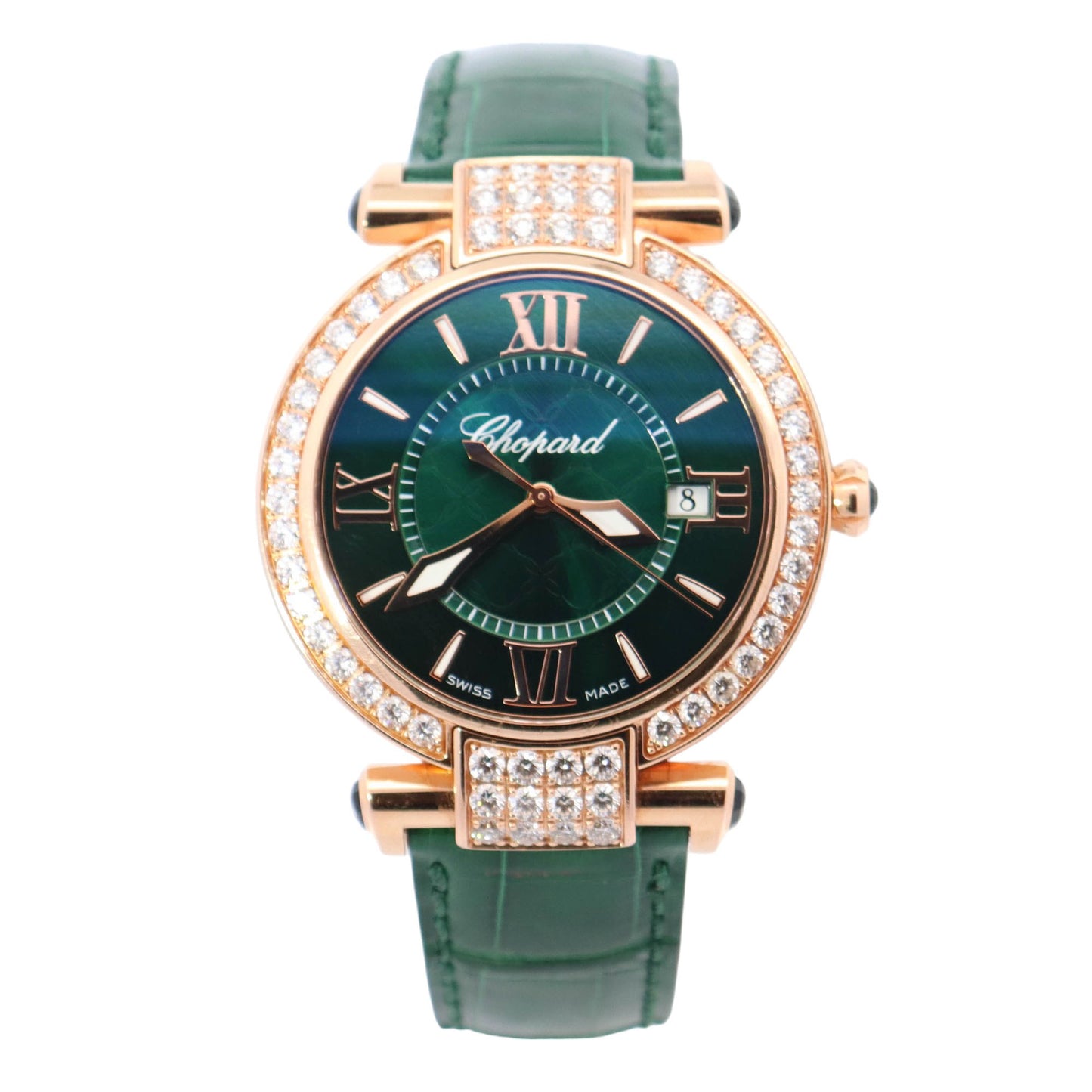Chopard Imperiale 36mm Green Dial Ref# 384221-5013