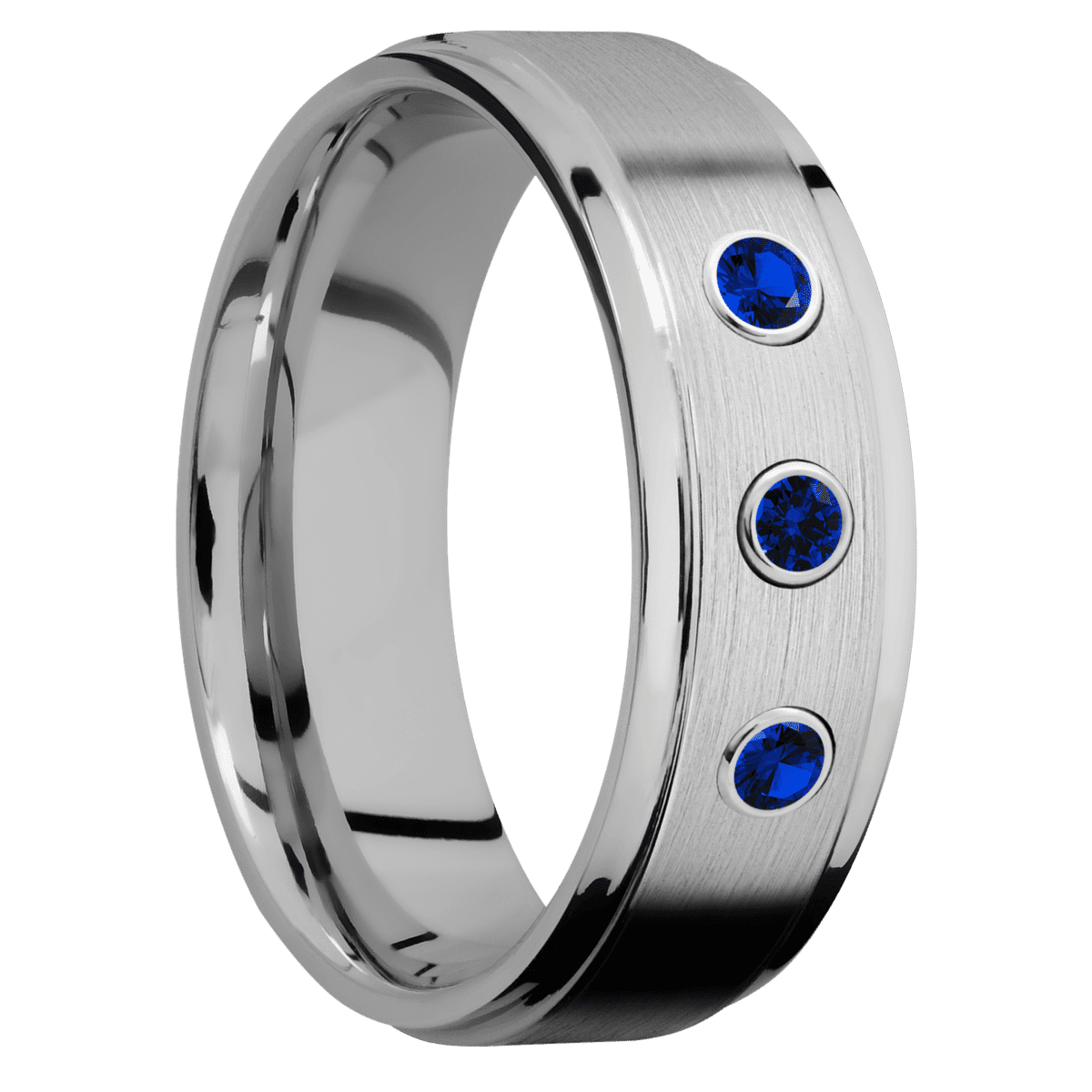 Titanium + Satin , Polish Finish - Happy Jewelers Fine Jewelry Lifetime Warranty