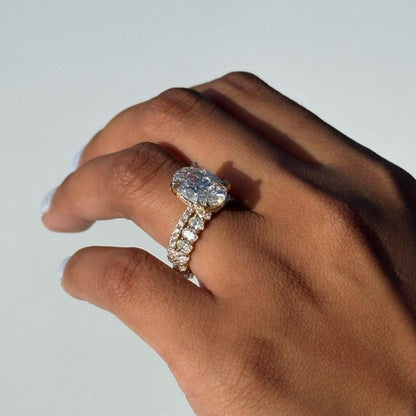 3.7mm Diamond Oval Eternity Band - Happy Jewelers Fine Jewelry Lifetime Warranty