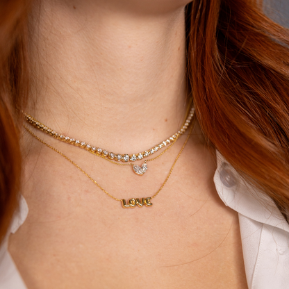 Bubble Love Necklace - Happy Jewelers Fine Jewelry Lifetime Warranty