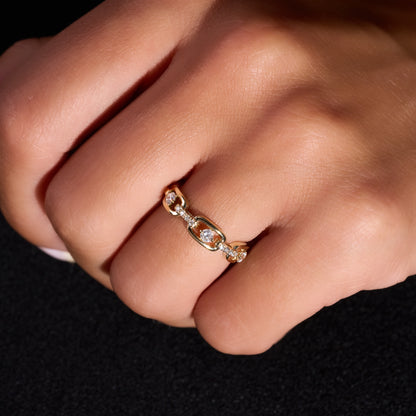 Diamond Chain Link Band