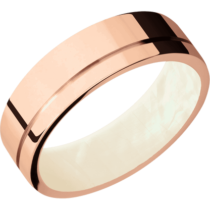 14K Rose Gold + Polish , Polish Finish + Freshwater Mother of Pearl - Happy Jewelers Fine Jewelry Lifetime Warranty