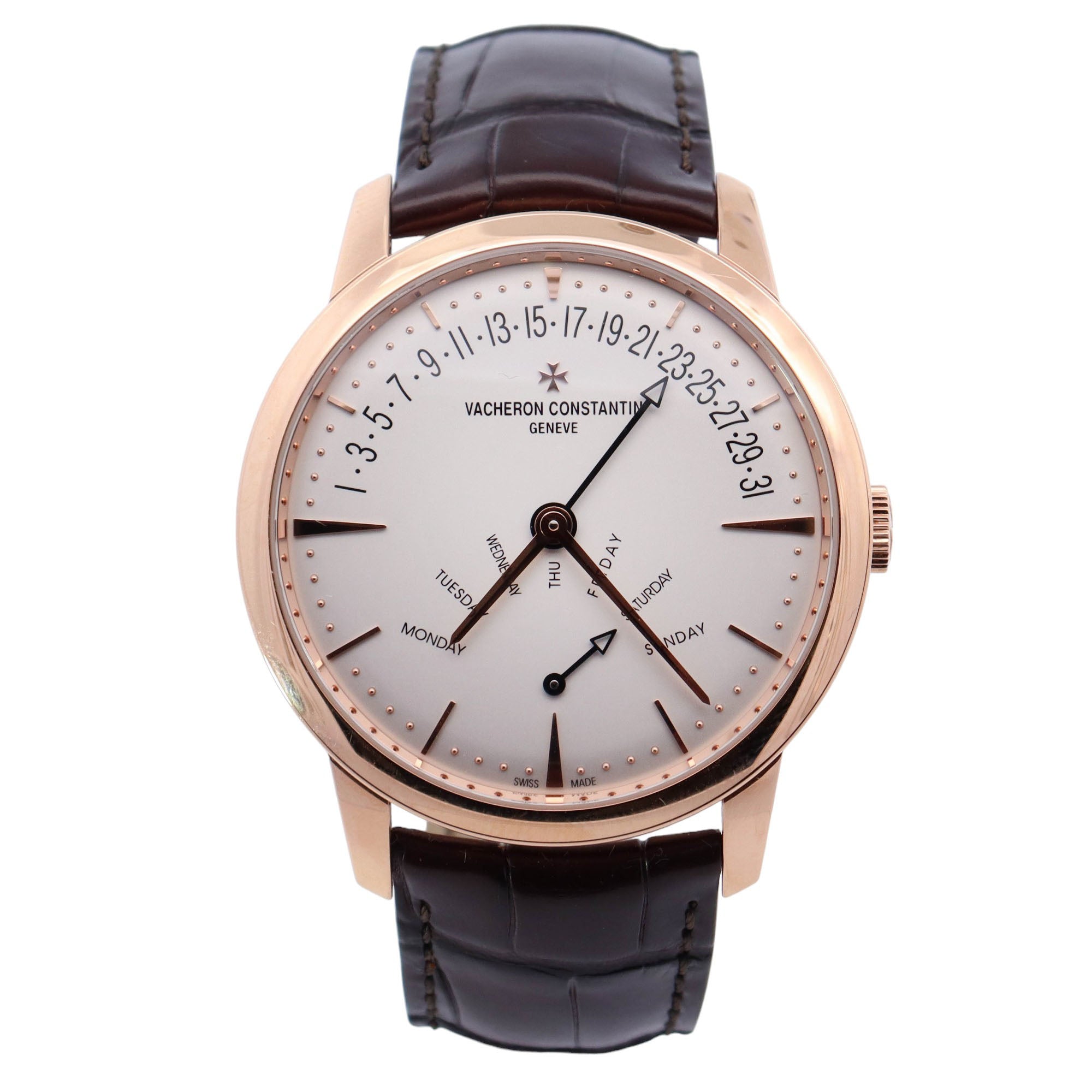 Vacheron Constantin Patrimony 42.5mm White Dial Ref# 4000U/000RB110 - Happy Jewelers Fine Jewelry Lifetime Warranty