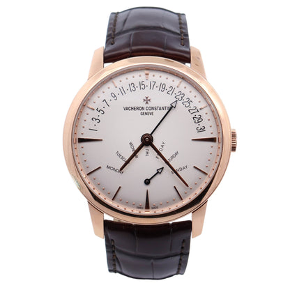 Vacheron Constantin Patrimony 42.5mm White Dial Ref# 4000U/000RB110 - Happy Jewelers Fine Jewelry Lifetime Warranty