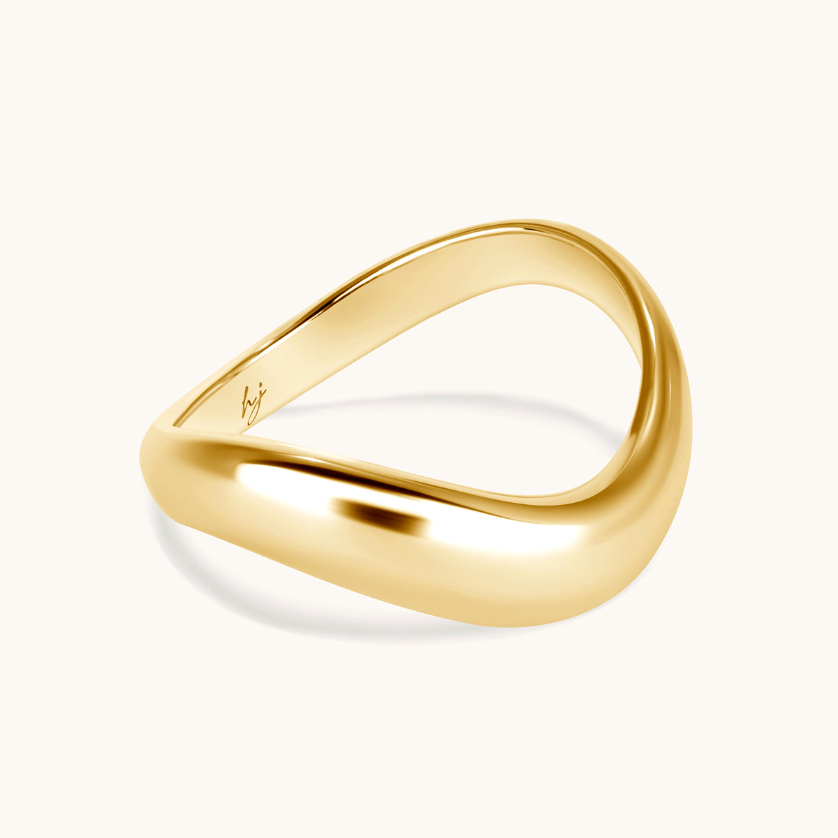 Solid Gold Motion Ring