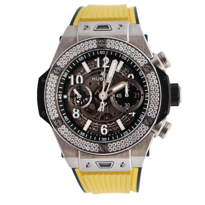 Hublot Big Bang 42mm Openwork Dial Watch Ref# 421.NM.1170.RX - Happy Jewelers Fine Jewelry Lifetime Warranty